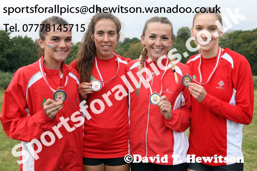 Senior womens ERRA Road Relays, Sutton Coldifield, Birmingham. Photo: David T. Hewitson/Sports for All Pics